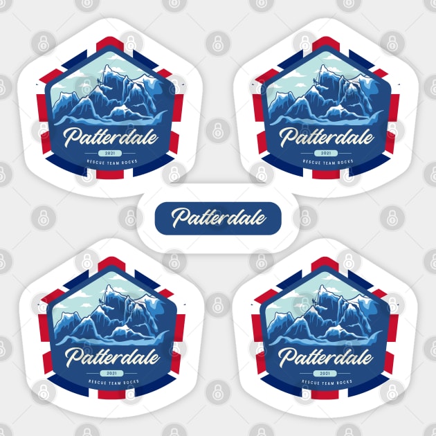Patterdale Mountain Rescue- The Heroes of Lockdown Series Sticker by PosterpartyCo